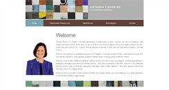 Desktop Screenshot of antoniafisher.com