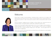 Tablet Screenshot of antoniafisher.com